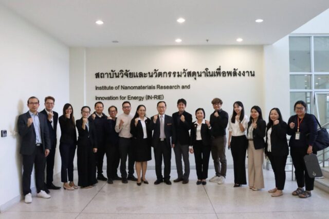 มหาวิทยาลัยขอนแก่น เยี่ยมชมสถาบันวิจัยและนวัตกรรมวัสดุนาโนเพื่อพลังงาน ขับเคลื่อนยุทธศาสตร์วิจัยสู่การใช้ประโยชน์เชิงพาณิชย์